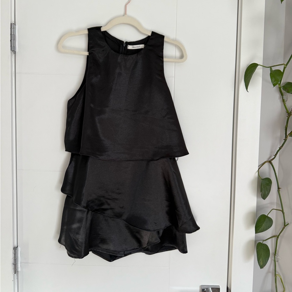 Never Worn Elegant Black Romper